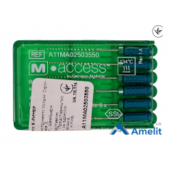 Інструмент ручний K-Reamers M-Access №35, 25 мм (Dentsply Maillefer), 6 шт./пак.